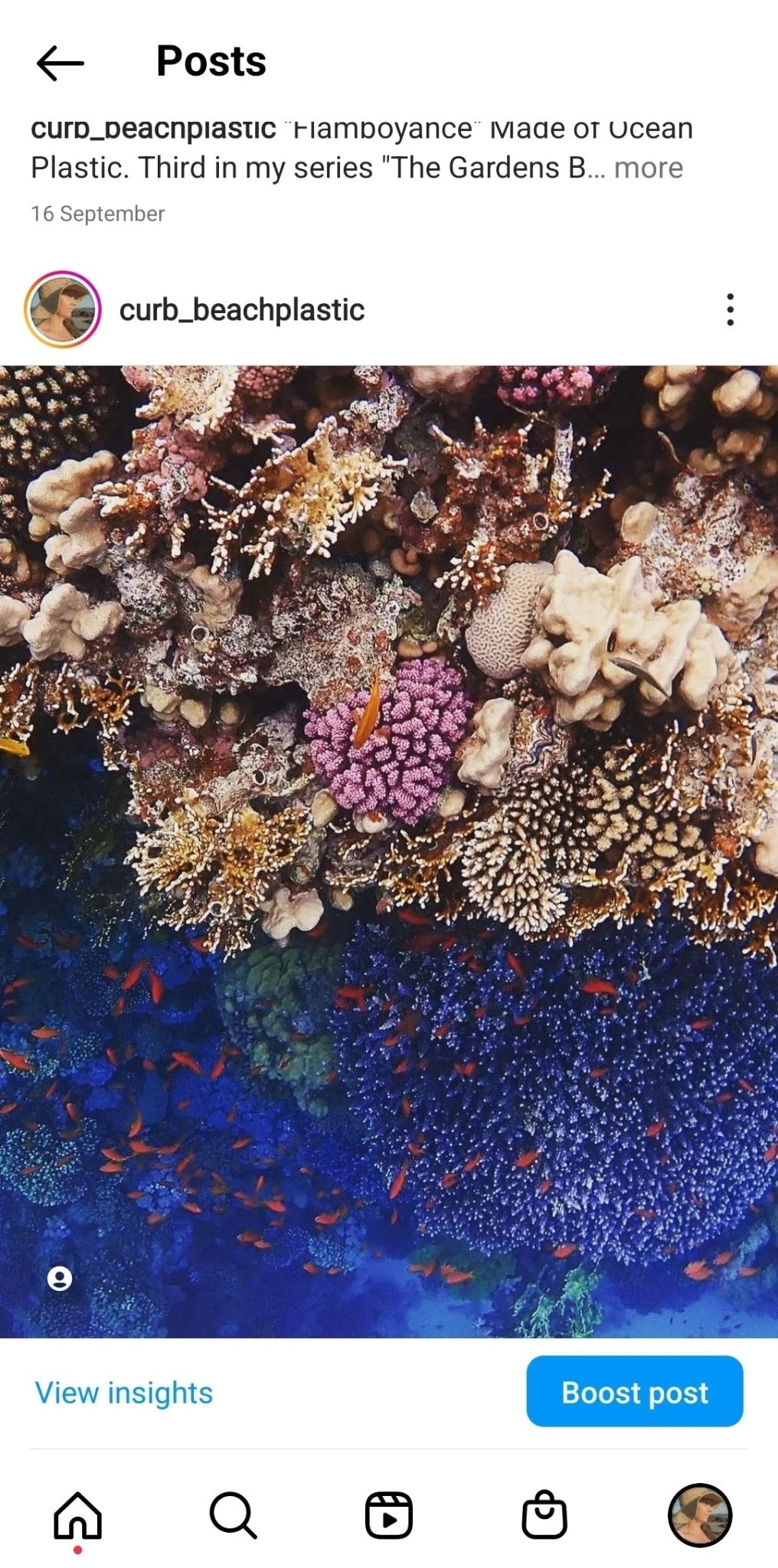 Blue drop - Janet Ormond Art