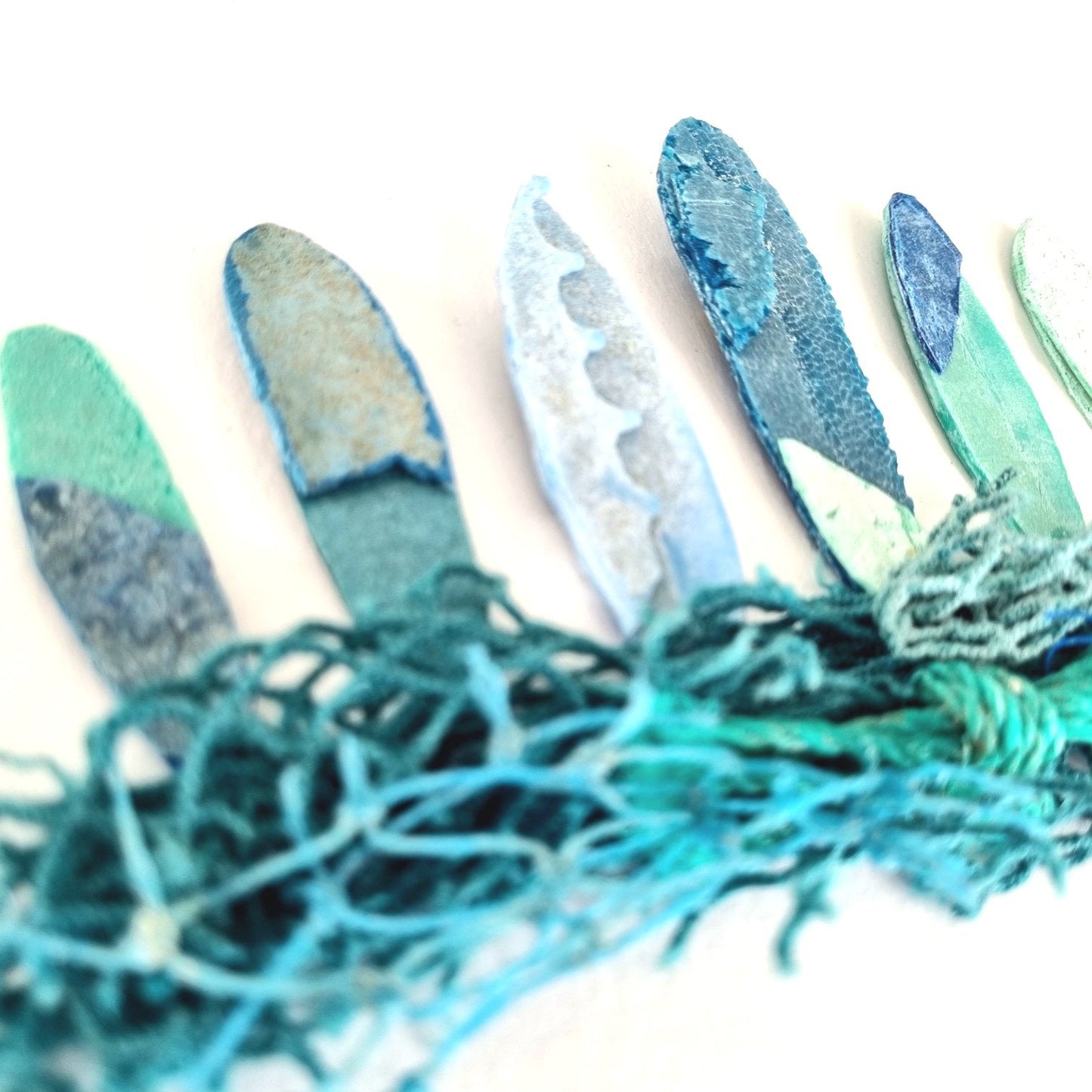 Blue surfboards - Janet Ormond Art