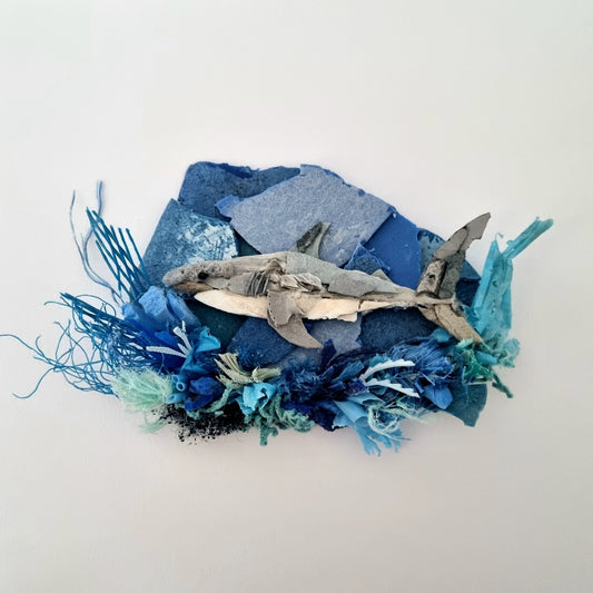 Great white Shark (Available at Noordhoek Art Point) - Janet Ormond Art