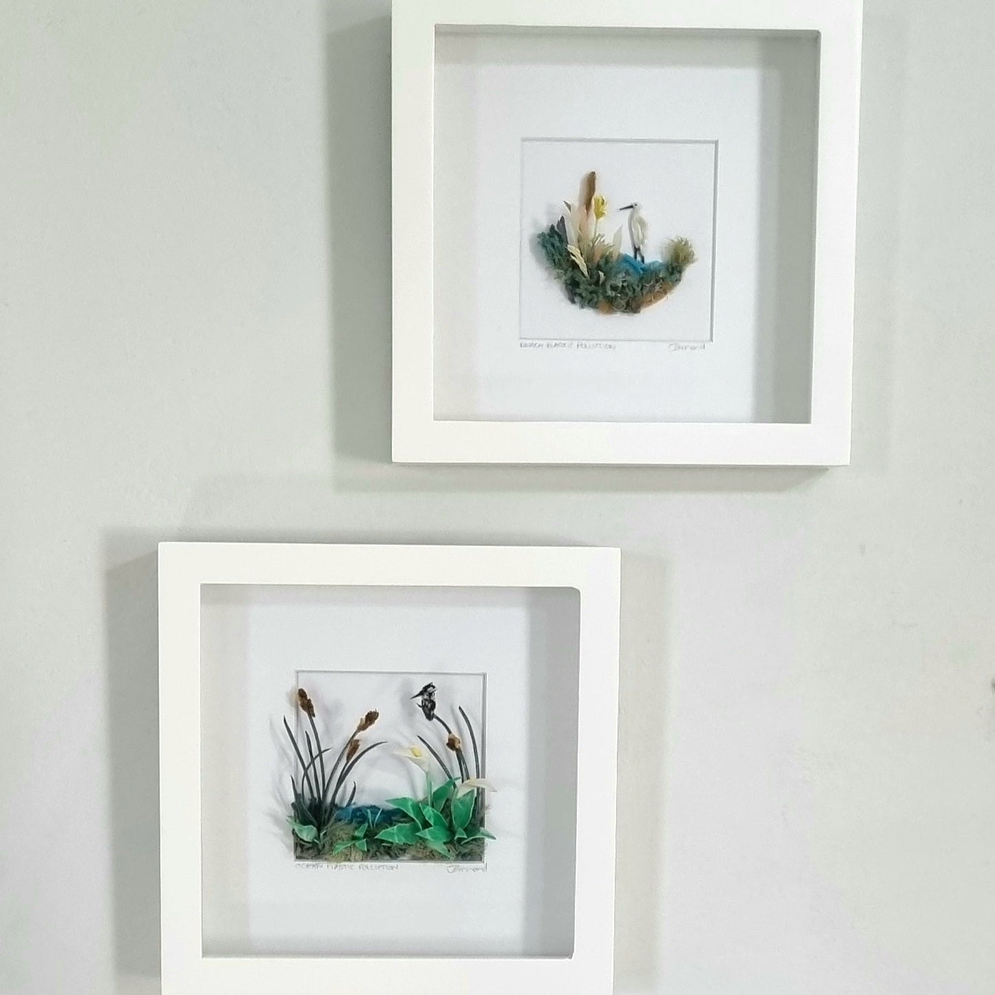 Little egret in the Vlei - Janet Ormond Art