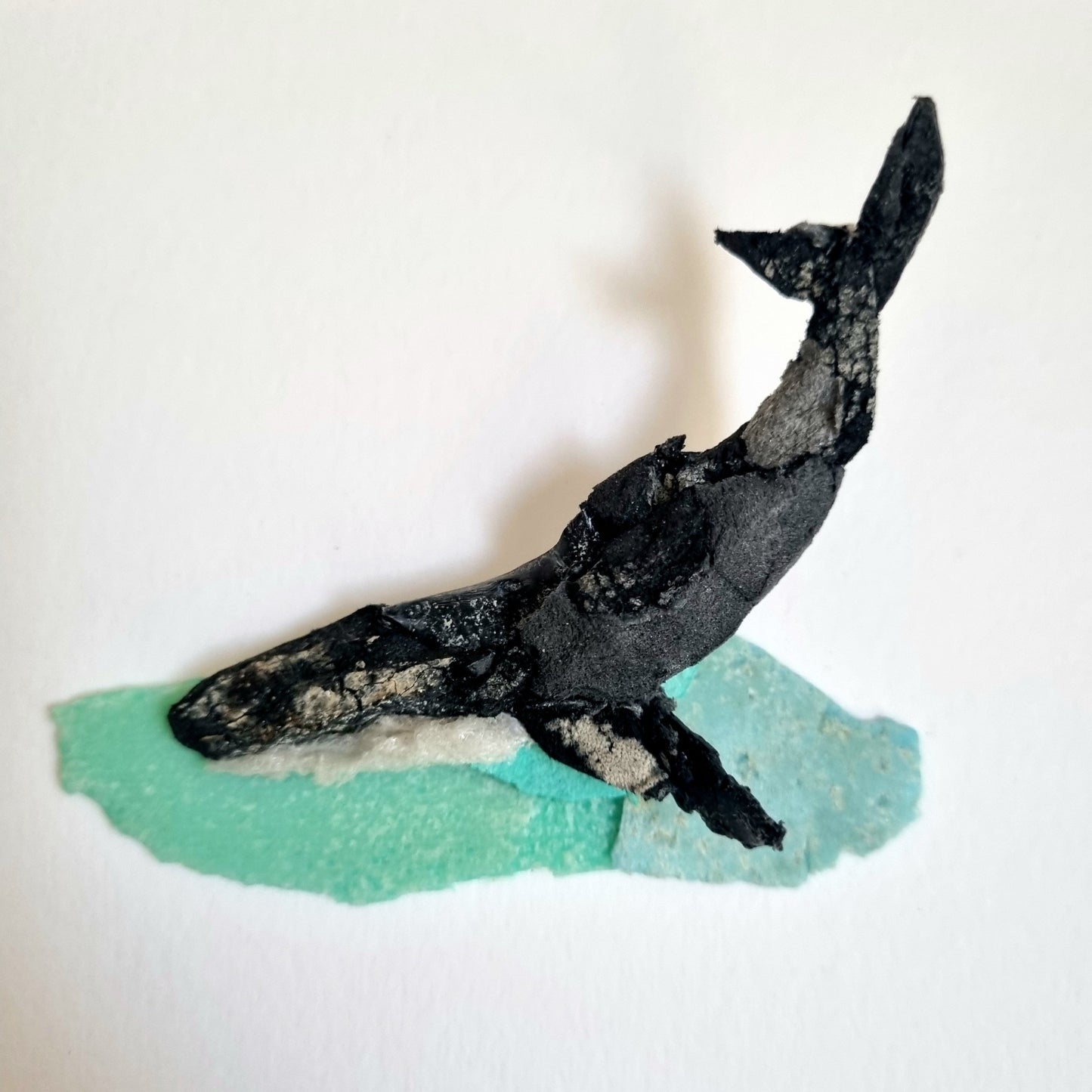 Mini Humpback diving - Janet Ormond Art