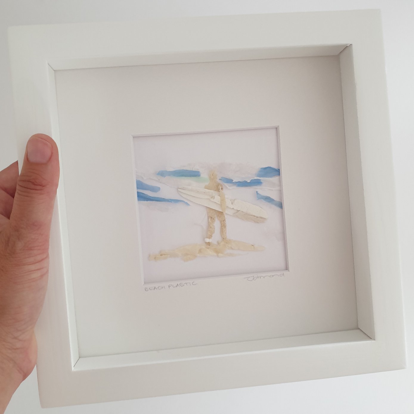 Surfer and the ocean