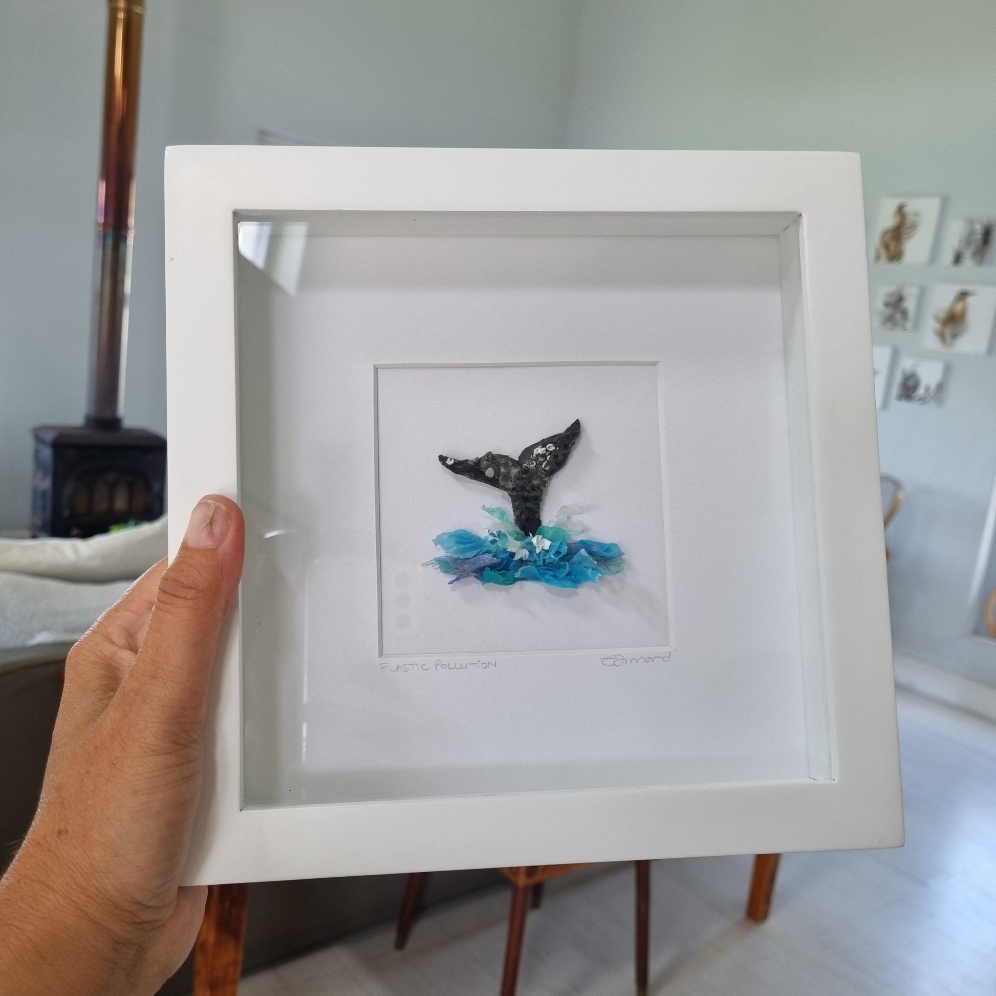 Mini Whale tail - Janet Ormond Art