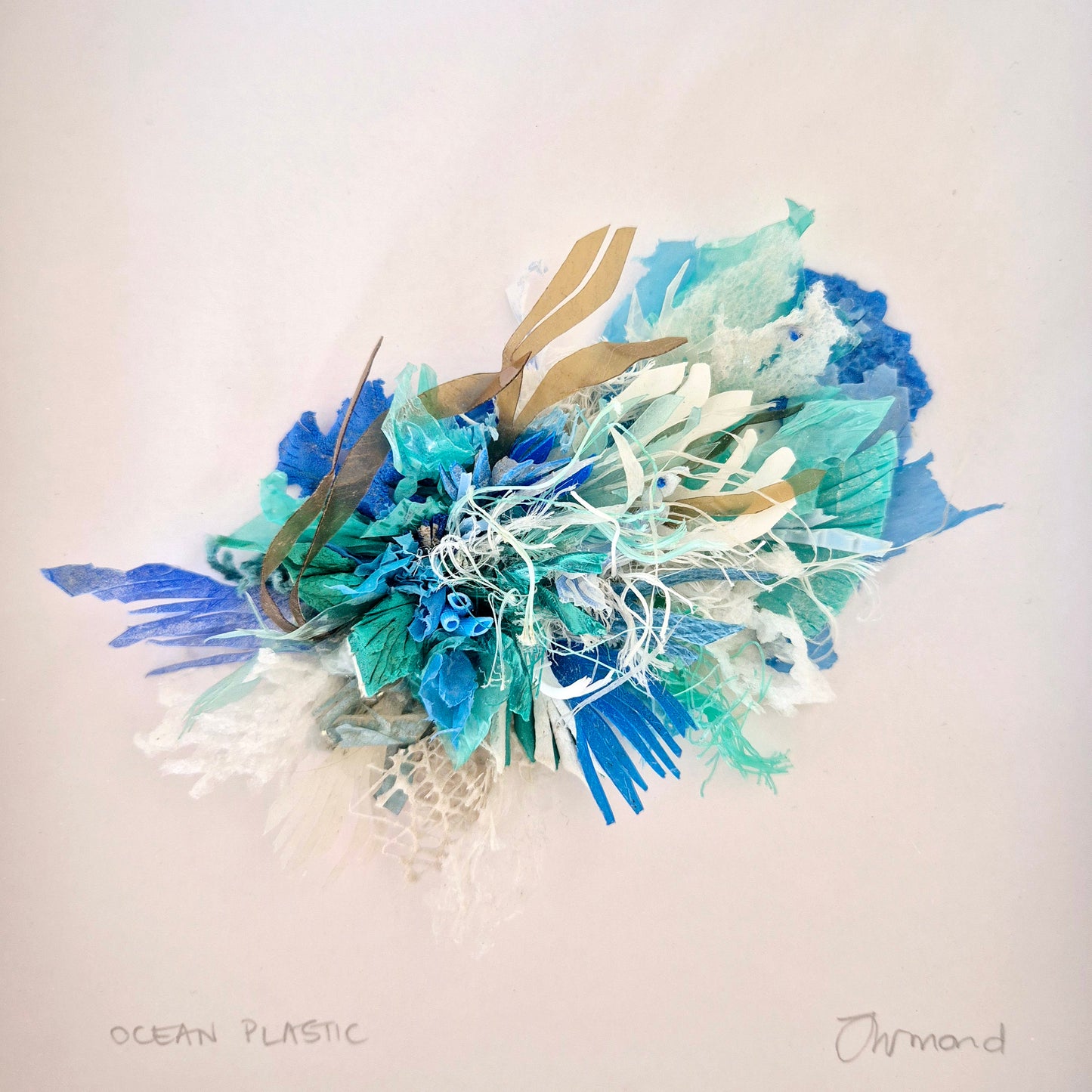 Ocean Aqua & Blues - Framed wall art