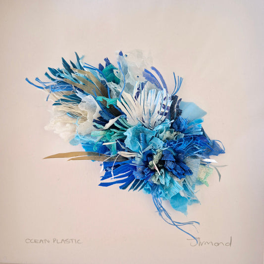 Ocean Blues - Framed wall art