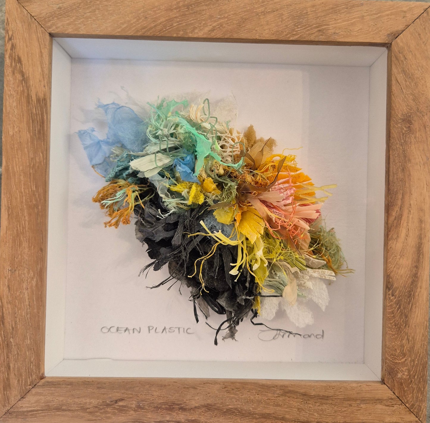 Small curiosity - Underwater Garden - Framed Wall Art