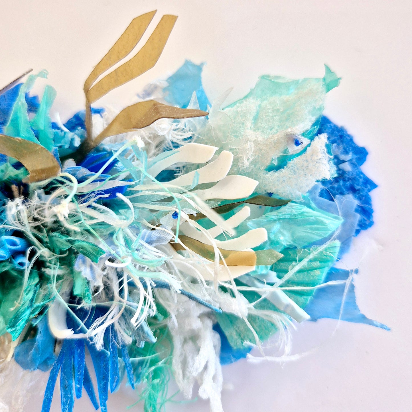 Ocean Aqua & Blues - Framed wall art