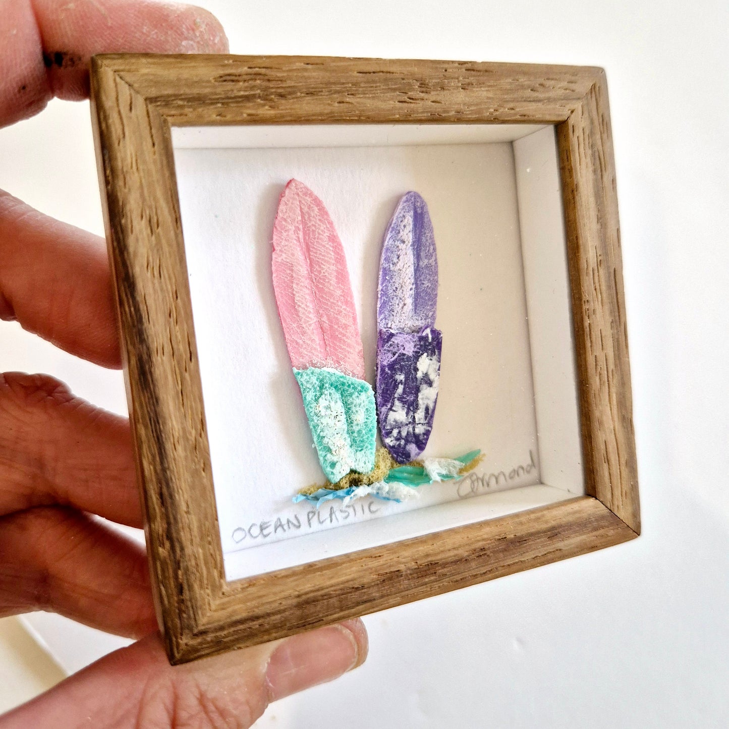 Ocean Fragment No.003 -  Surfboards - Framed Wall Art
