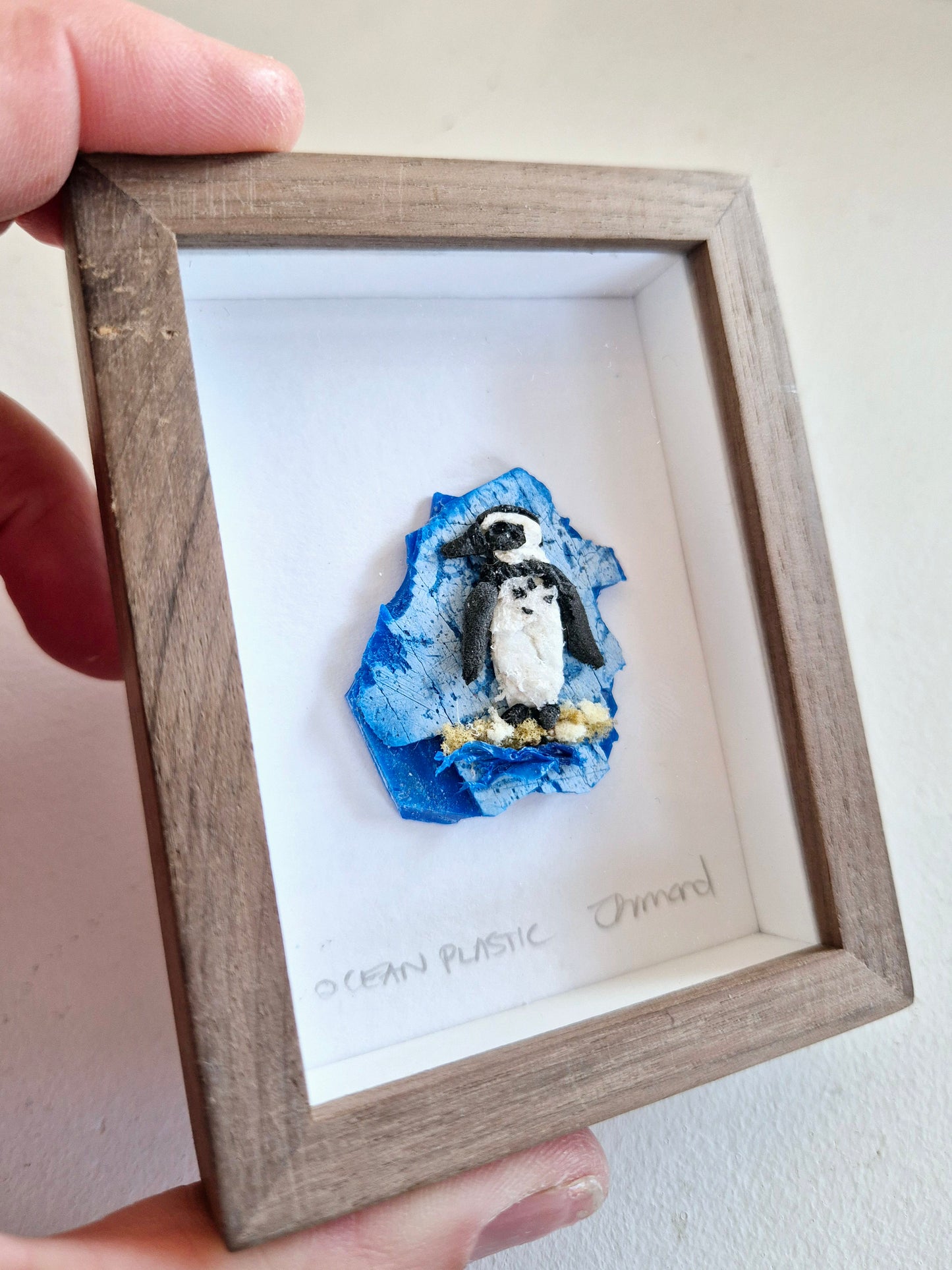 Ocean Fragment No.023 - Penguin - Framed wall art