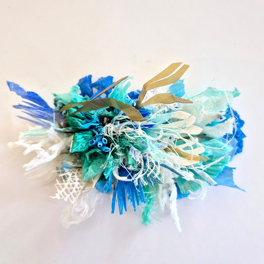 Ocean Aqua & Blues - Framed wall art