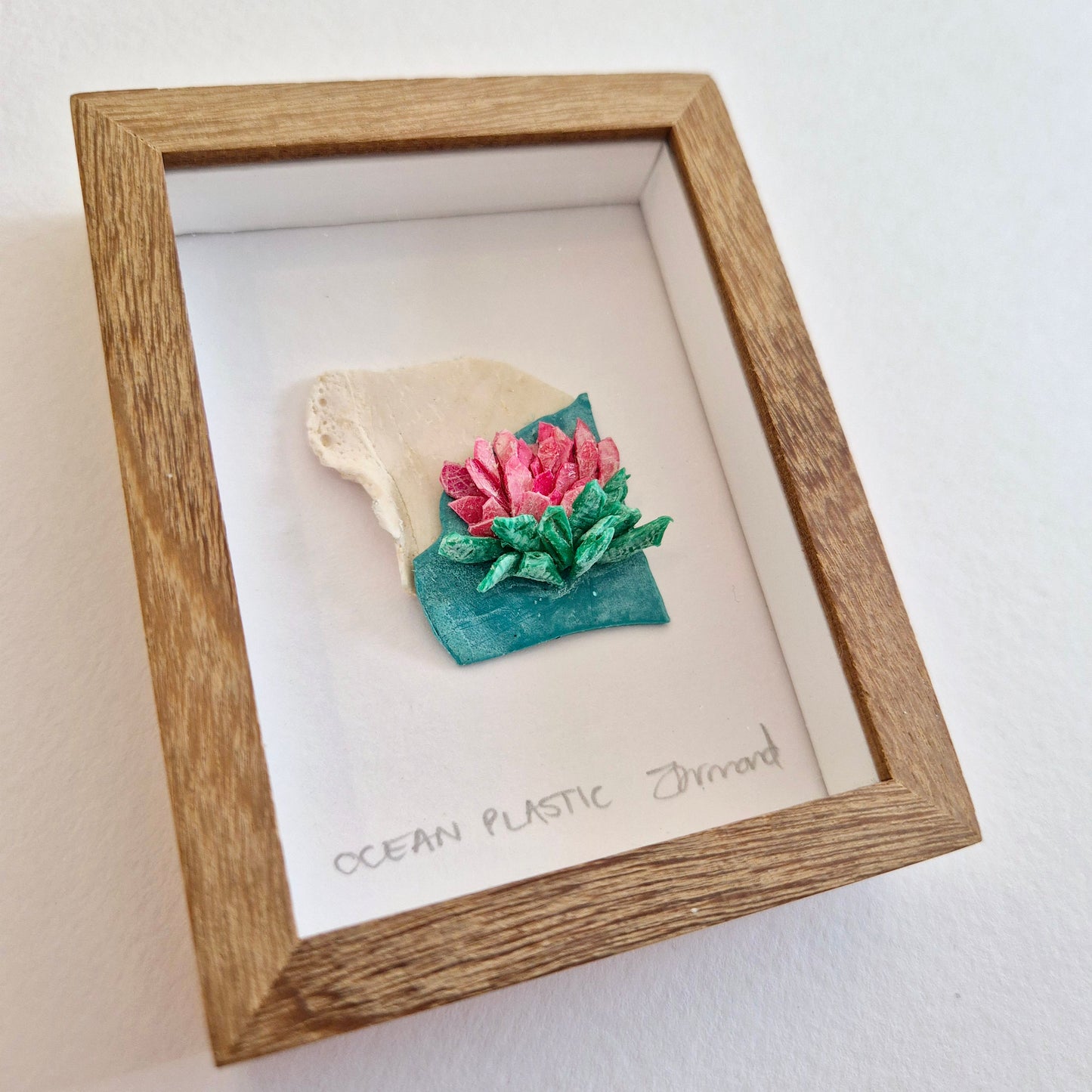 Ocean Fragment No.014 - Protea - framed Wall Art
